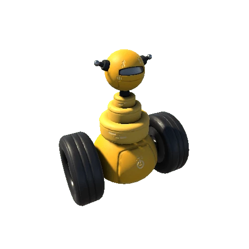 Yellow Worker Robot